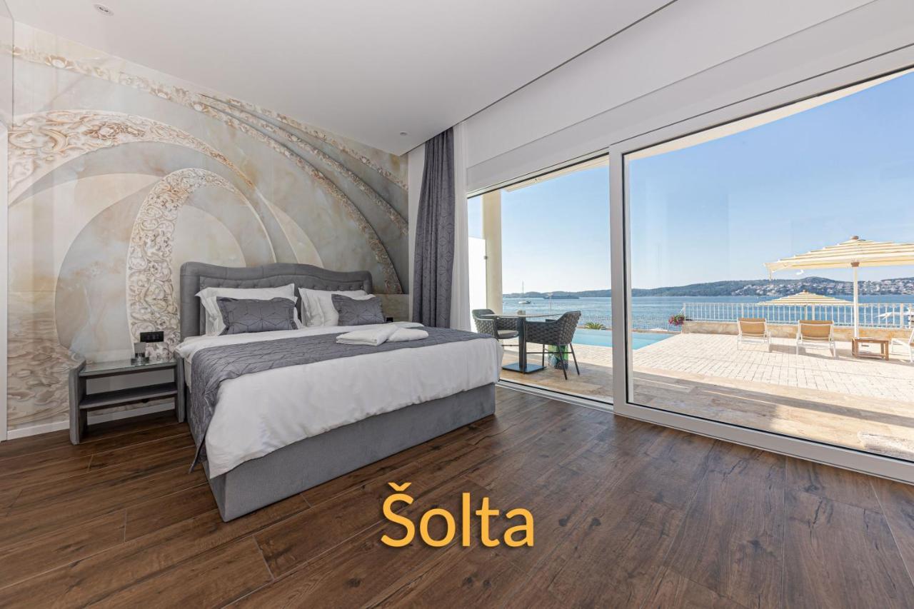Villa Bella Vista am Meer Traù Esterno foto